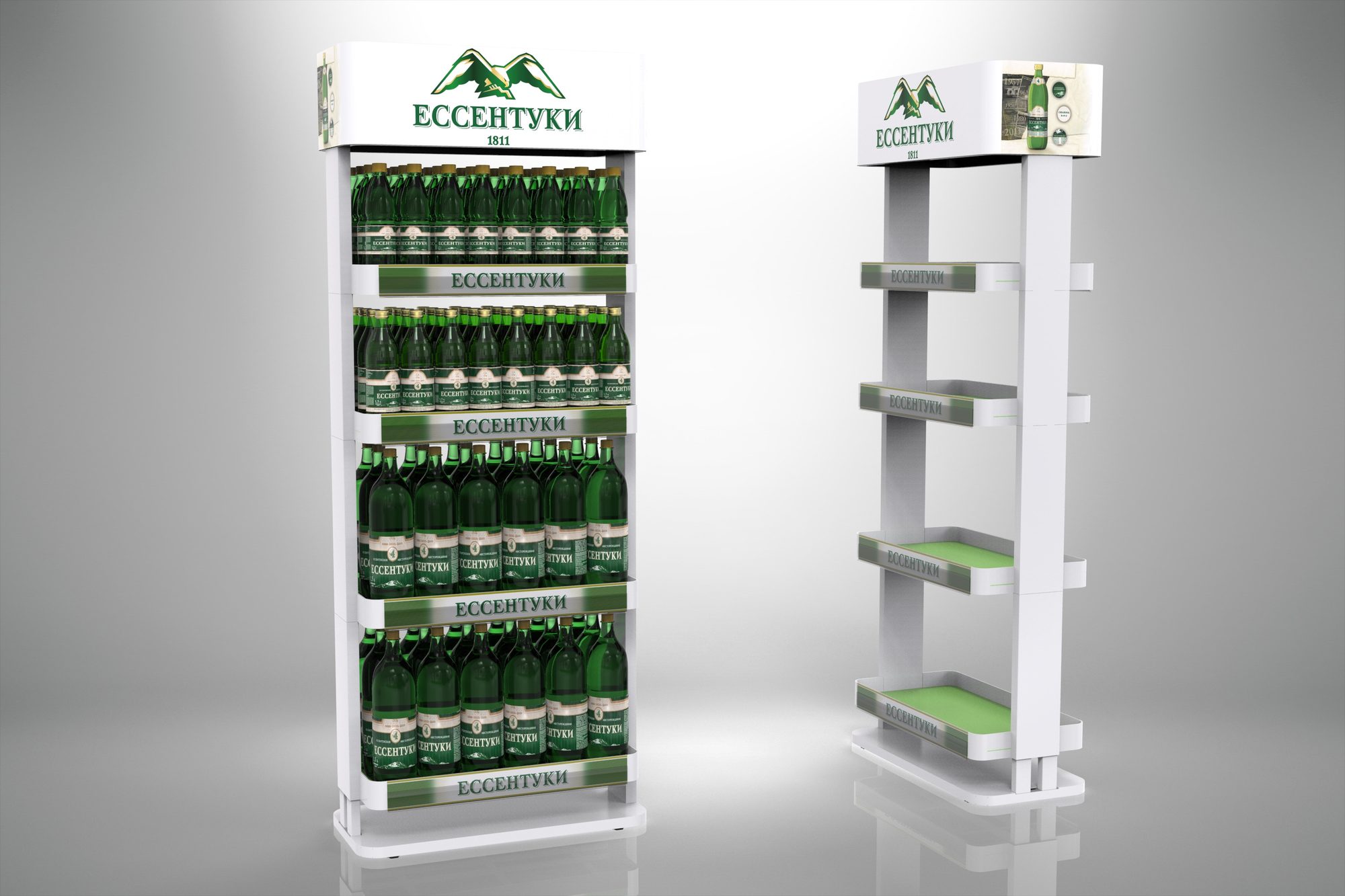 Essentuki: POS shelving