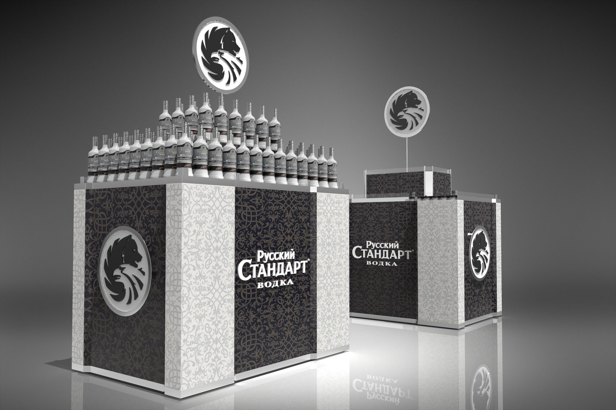 Russian Standard: POS pallet display