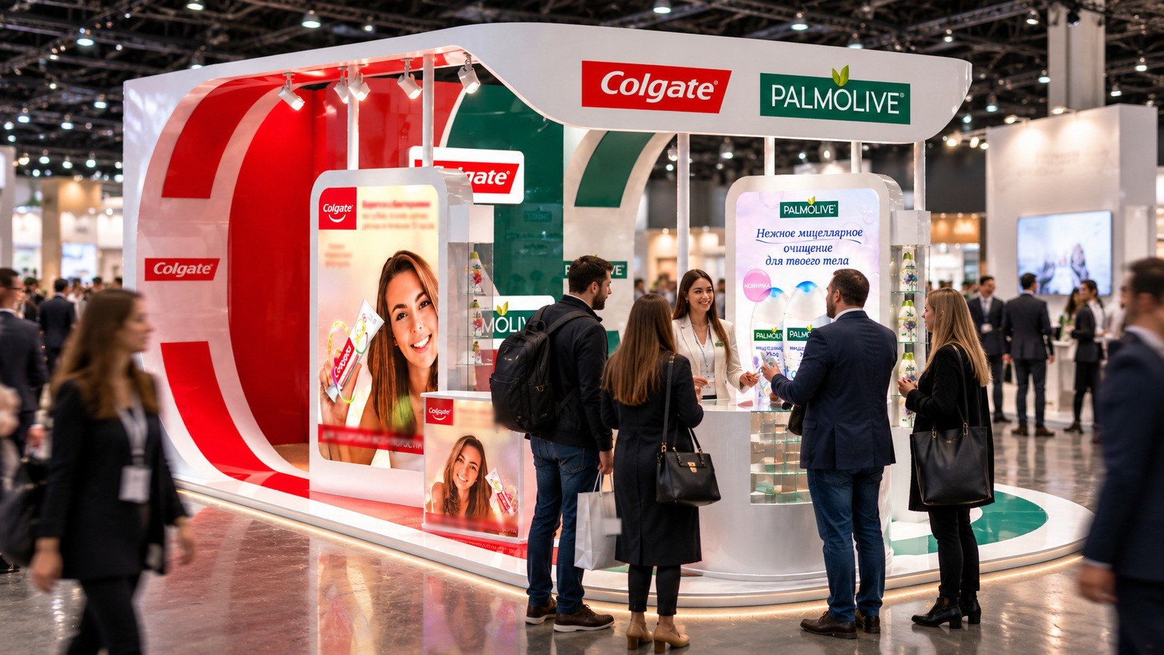 Colgate-Palmolive: Exhibition stand